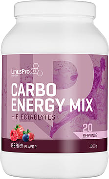 LinusPro Nutrition Carbo Mix 1000 g Berry