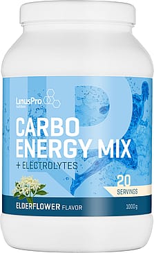 LinusPro Nutrition Carbo Mix 1000 g Elderflower