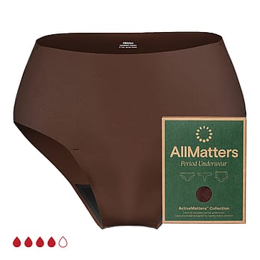 AllMatters Active Højtaljet Brun XXL
