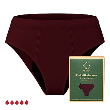 AllMatters Overnight Højtaljet Dark Plum
