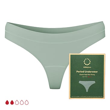 AllMatters Højtaljet G-streng Sage Green S