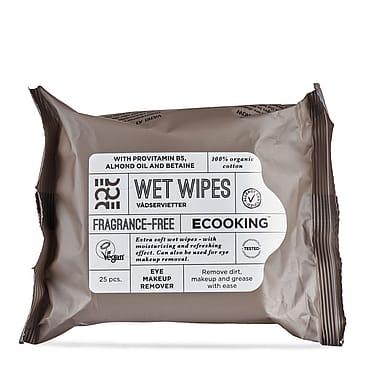 Ecooking Wet Wipes Fragrance Free 25 pcs