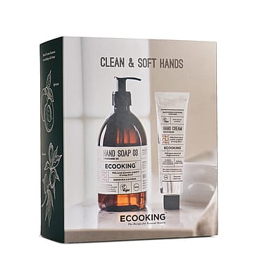 ECOOKING 03 Håndsæbe & Håndcreme Gaveæske