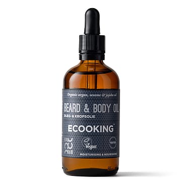 ECOOKING Men Skæg & Kropsolie 100 ml