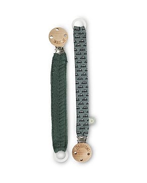 SMALLSTUFF Dummystring Fabric Green Cars