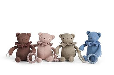 SMALLSTUFF Little Activity Bear For Dummy And Teether Blue