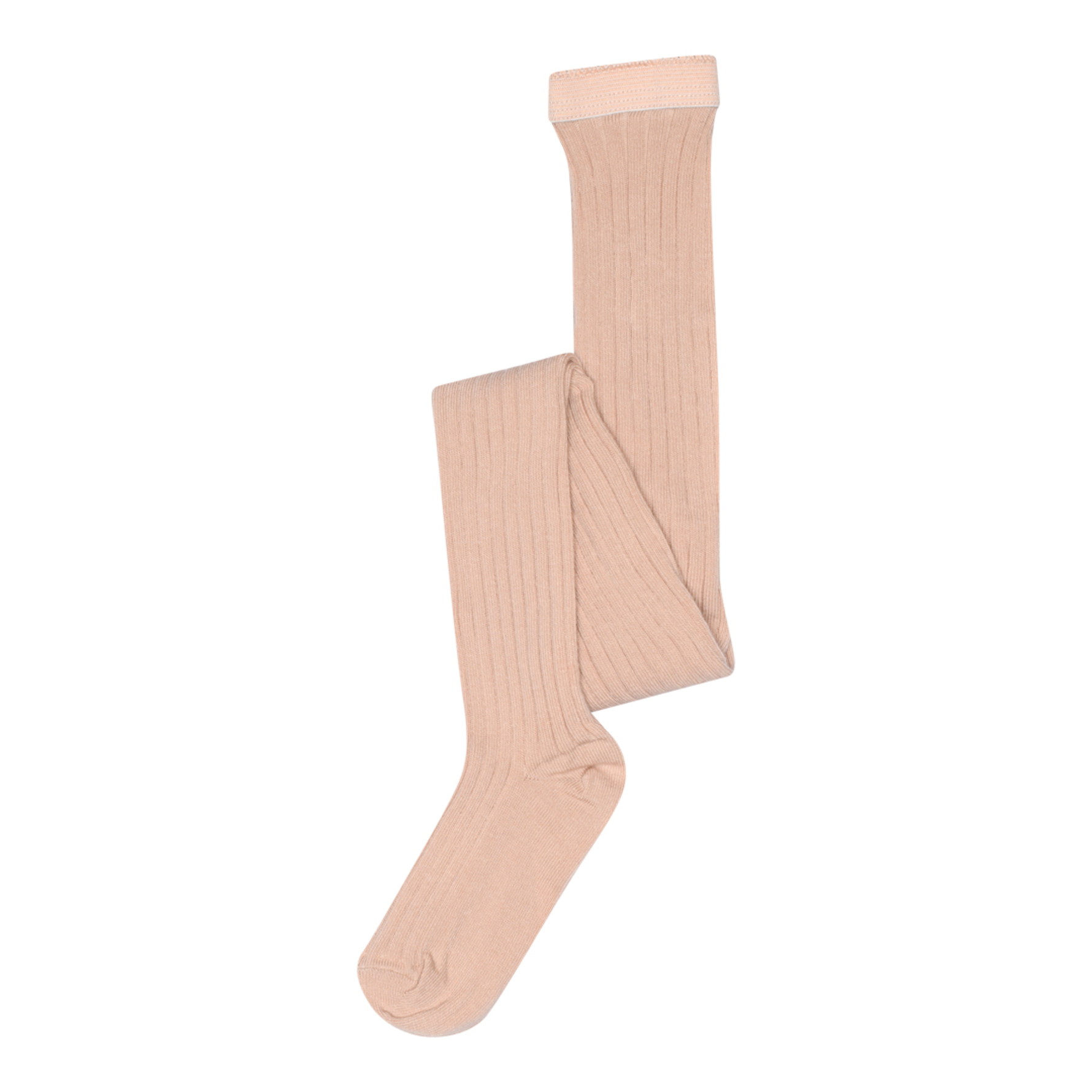 MPkids Bomulds Rib Strømpebuks Rose Dust (853) 70