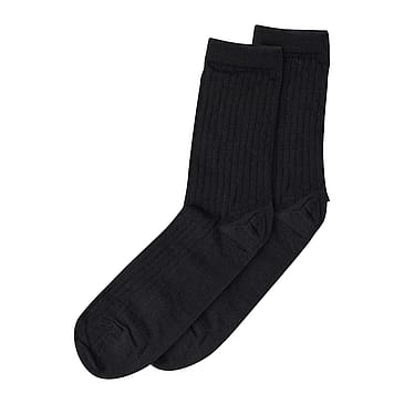 mp Woman Uld Rib Strømper Cobblestone 37-39