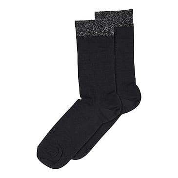 mp Woman Uld/Silke Strømper Black 40-42