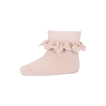 MPkids Lea Socks - Lace Rose Dust 19/21
