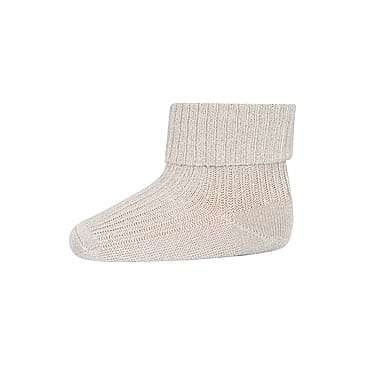 MPkids Ida Glitter Strømper Ecru 22/24