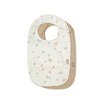 Cam Cam Copenhagen Bib w/ pocket 2-pak P99 Blueberries