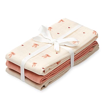 Cam Cam Copenhagen Muslin Cloth 3-pak P93 Bows