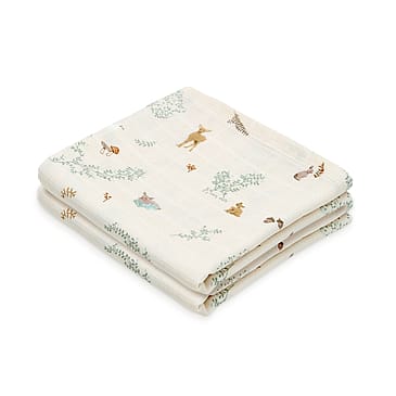 Cam Cam Copenhagen Muslin Cloth 2-pack Woodland