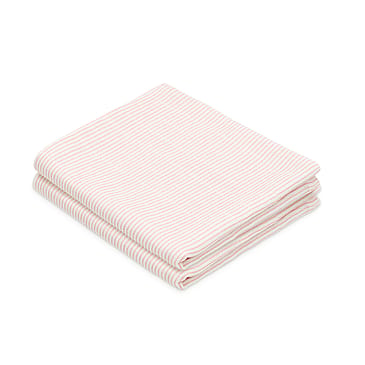 Cam Cam Copenhagen Muslin Cloth 2-pack Classic Stripes Rose