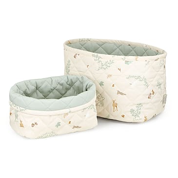 Cam Cam Copenhagen Quilted Storage Basket Woodland