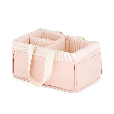 Cam Cam Copenhagen Diaper Caddy Classic Stripes Rose