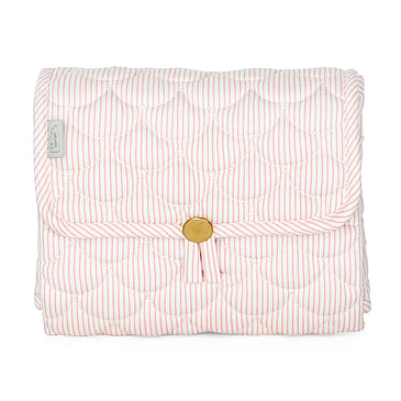 Cam Cam Copenhagen Quilted Changing Mat Classic Stripes Rose