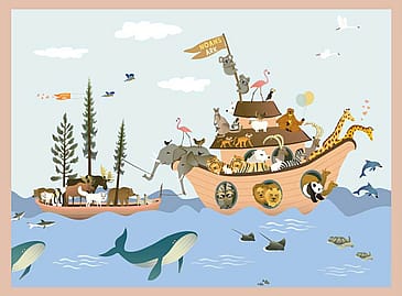 ViSSEVASSE Puslespil 'Noah's Ark' 42 Brikker