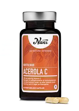 Nani Acerola C Vitamin på Planteform 45 kaps