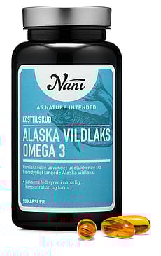 Nani Omega-3 - Alaska Vildlaks 90 kaps.