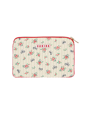 HABIBA Little Bow Mini Clutch Vanilla