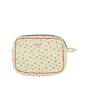HABIBA Little Bow Toiletry Bag Vanilla