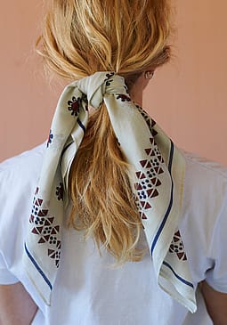 HABIBA Artisan Bandana Burgundy