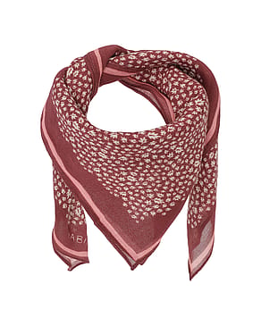 HABIBA Autumn Leaf Bandana Burgundy