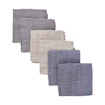 Pippi Cloth Muslin 6-pak Tradewinds 65x65 cm