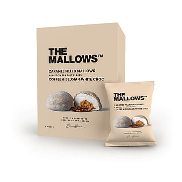 The Mallows Marshmallow Caramel Filled Coffee & White Chocolate