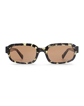 A. Kjærbede Will Solbriller Black / Yellow Tortoise