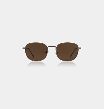 A. Kjærbede Hello Solbriller Matte Brown