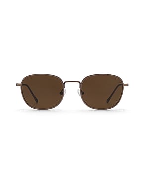 A. Kjærbede Hello Solbriller Matte Brown