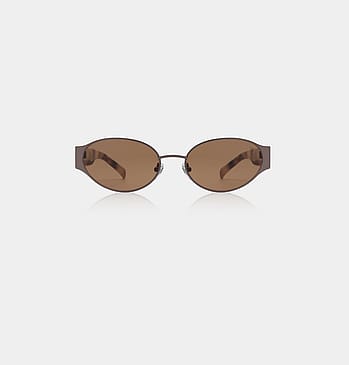 A. Kjærbede Bella Solbriller Matte Brown Cookie Dough