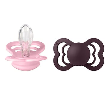 BIBS Pacifier Supreme 2-Pak Silicone Size 2