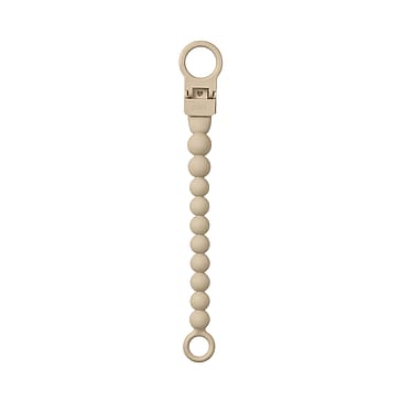 BIBS Pacifier Clip Beaded Tango