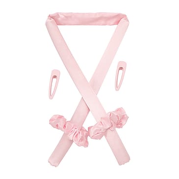 SOHO Heatless Hair Curler Hårbånd Pink
