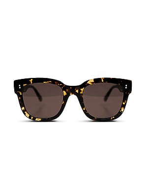 MESSYWEEKEND Liv Solbriller Tortoise Brown