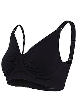 Carriwell Graviditets- og Amme-BH med gel-support Sort XL