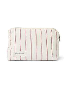 Studio Feder Celia Mini Toiletry Bag Cotton Red River