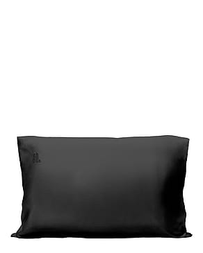 Hairlust Silky Bamboo Pillowcase Jet Black 60 x 63 cm