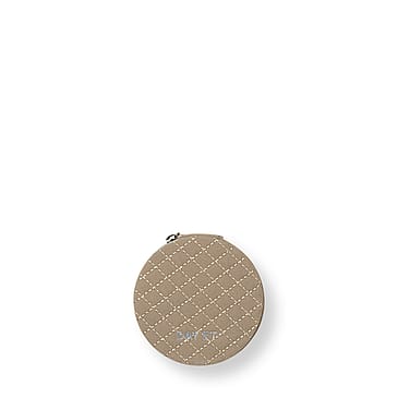 DAY ET Jewelry Zip Round Small Cobbelstone
