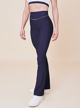 Cartel Copenhagen Cartel CPH Peak High-Waist Flared Brushed Leggings Ocean XS