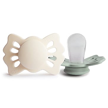 FRIGG Lucky Sutter i Silikone 2-pak Cream/Sage str. 1