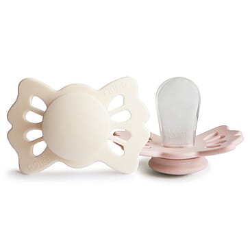 FRIGG Lucky Sutter i Silikone 2-pak Cream/Blush str. 1