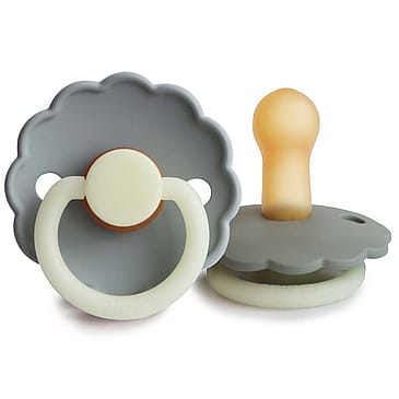 FRIGG Daisy Natsutter i Latex 2-pak French Grey/Portobello Str. 2