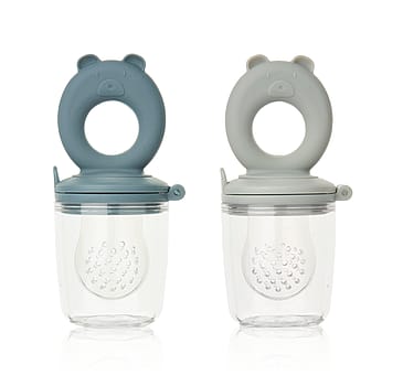 LIEWOOD Madsut Med Bidering Whale blue / Dove Blue