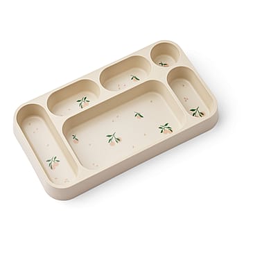 LIEWOOD Mosu Divider Plate Peach Seashell