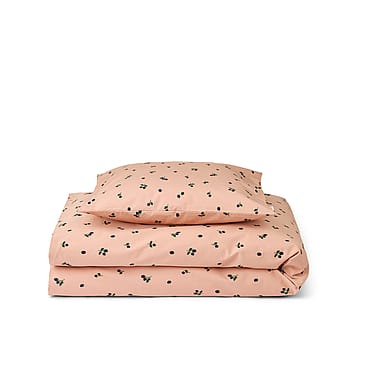 LIEWOOD Ingeborg Junior Printed Bedding Berry / Pale Tuscany